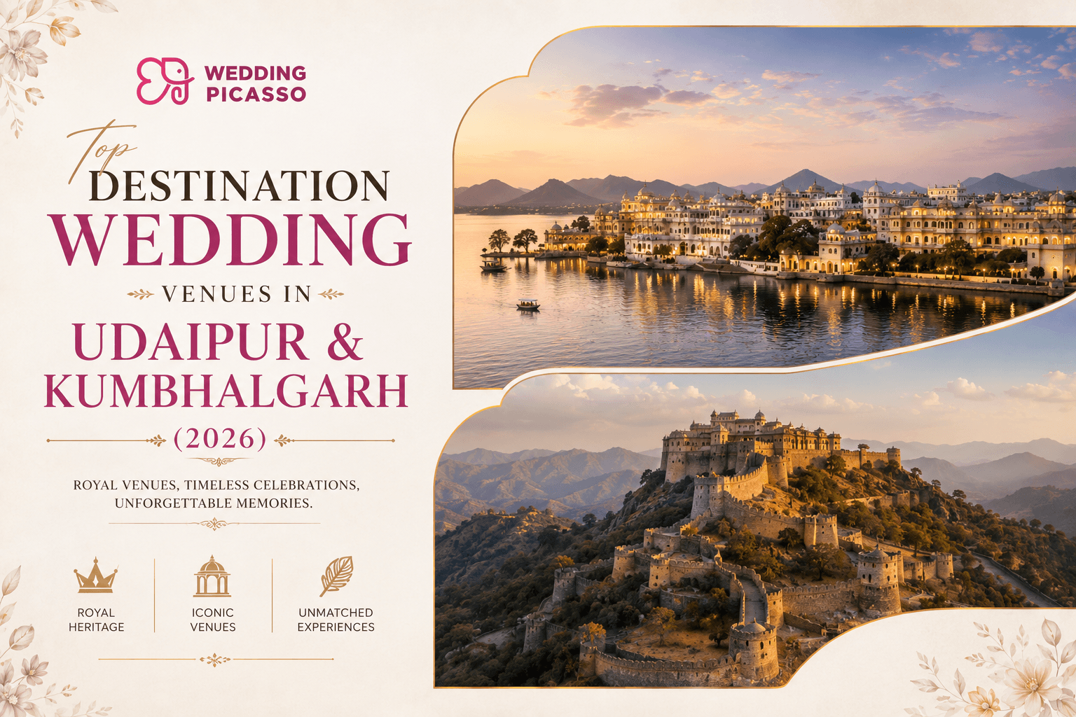 top destination wedding venues in udaipur and kumbhalgarh